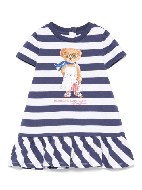 Abito neonata a righe RALPH LAUREN KIDS | 310966461001